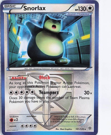 Snorlax 101/135