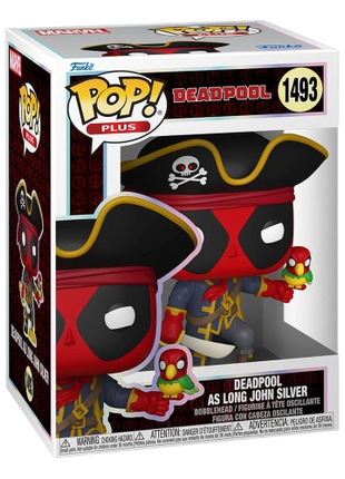 Deadpool - Deadpool as Long John Silver #1493 Funko Pop!