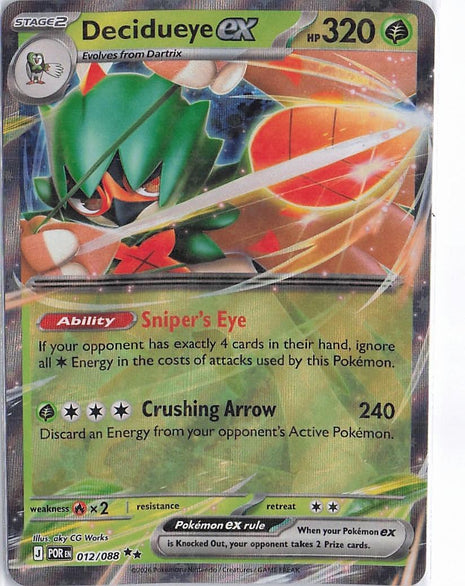 Decidueye ex 012/088