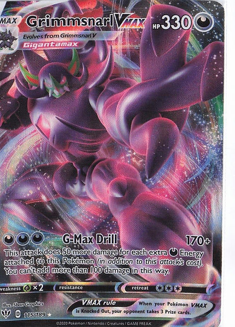 Grimmsnarl VMAX 115/189