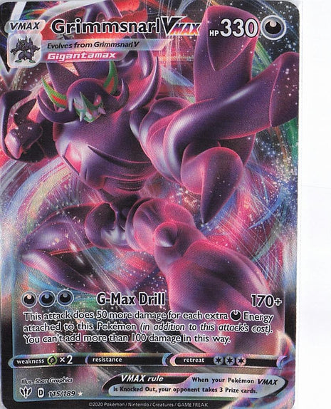 Grimmsnarl VMAX 115/189