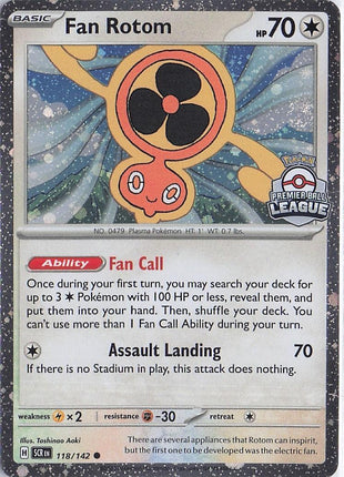 Fan Rotom 118/142 (H) (Premier Ball League)