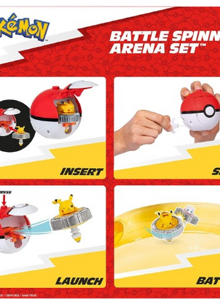 Pokemon - Battle Spinner Arena Set