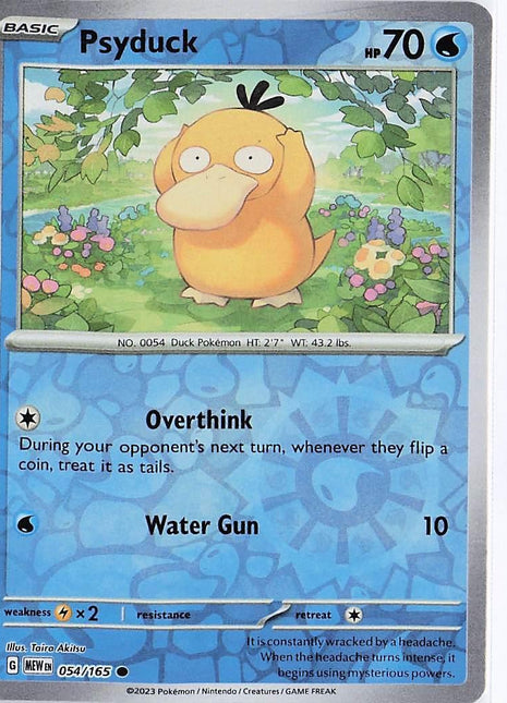 Psyduck 054/165 (RH)