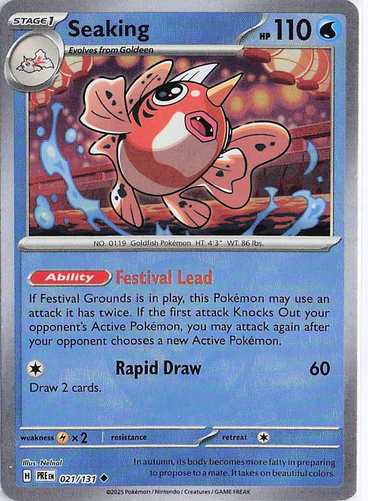 Seaking 021/131 (Pokeball Holo)