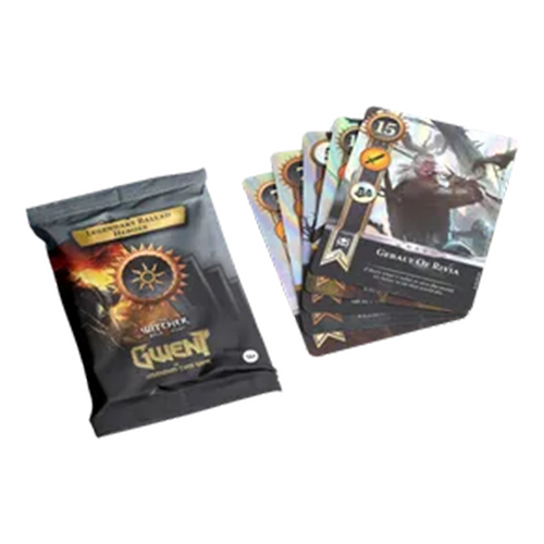 The Witcher - Gwent: The Legendary Card Game - Legendary Ballad Heroes Faction Foil Cards
