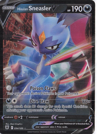 Hisuian Sneasler V 094/189
