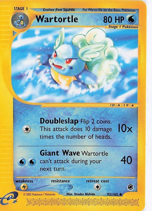 Wartortle 92/165