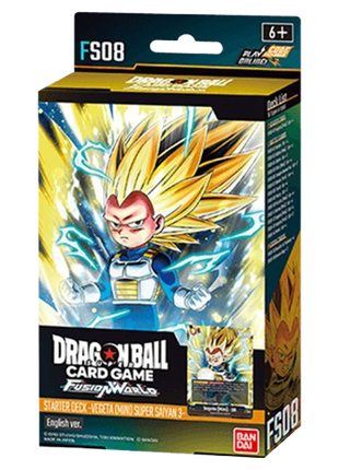 Dragon Ball Super - Fusion World: Vegeta (Mini) Super Saiyan 3 Starter Deck (FS08)
