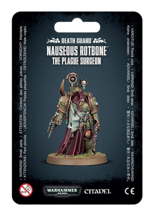 Warhammer 40K - Death Guard: Nauseous Rotbone The Plague Surgeon