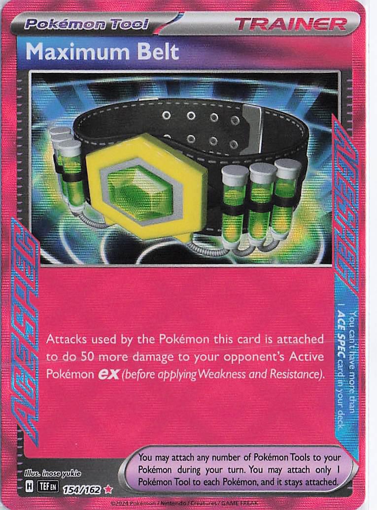 Maximum Belt 154/162