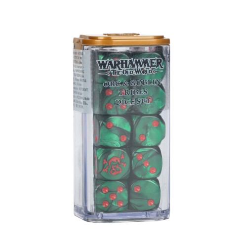 Warhammer: The Old World - Orc & Goblin Tribes Dice Set