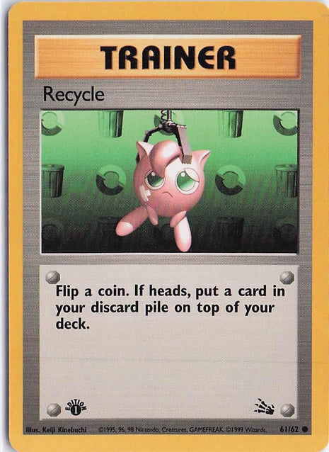 Recycle 61/62 (1st)