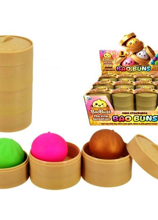 BaoBuds - Bao Bun Stackable 3-tier Micro Squishy