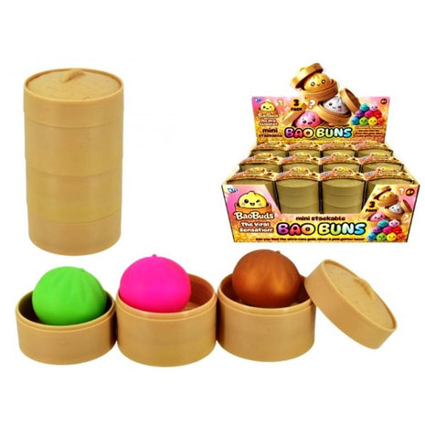 BaoBuds - Bao Bun Stackable 3-tier Micro Squishy
