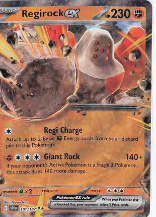 Regirock ex 101/182