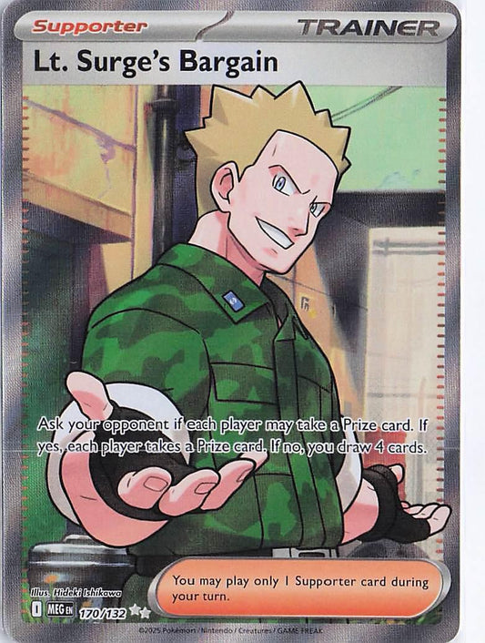 Lt. Surge’s Bargain 170/132