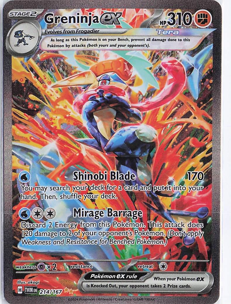 Greninja ex 214/167