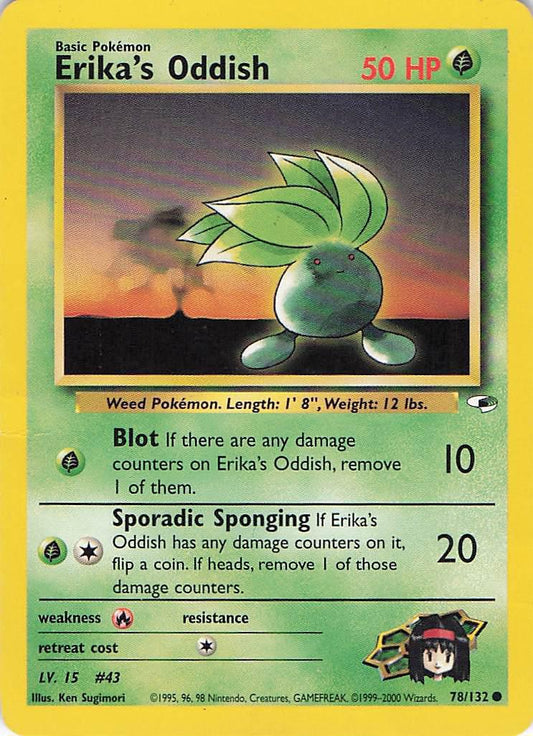 Erika’s Oddish 78/132