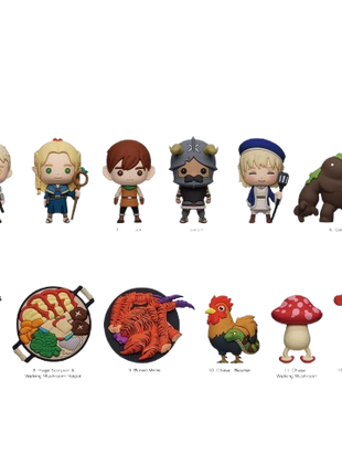 Delicious in Dungeon - Series 1: 3D Character Bag Clip Blind Bag