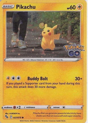 Pikachu 027/078 (Cosmic)