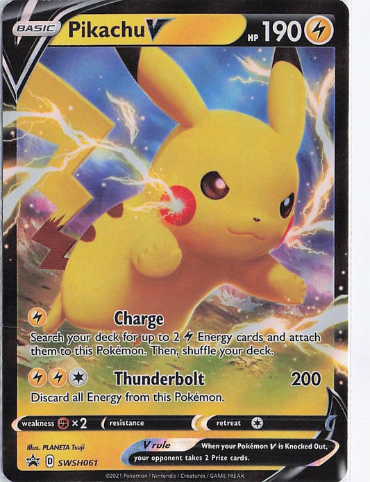Pikachu V SWSH061