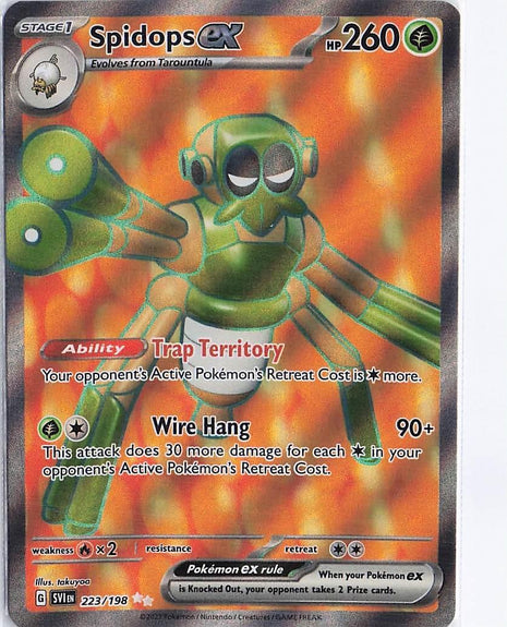 Spidops ex 223/198