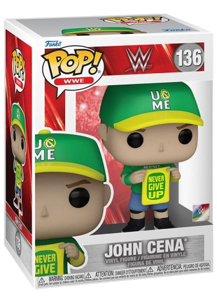 WWE - John Cena (Never Give Up) #136 Funko Pop!