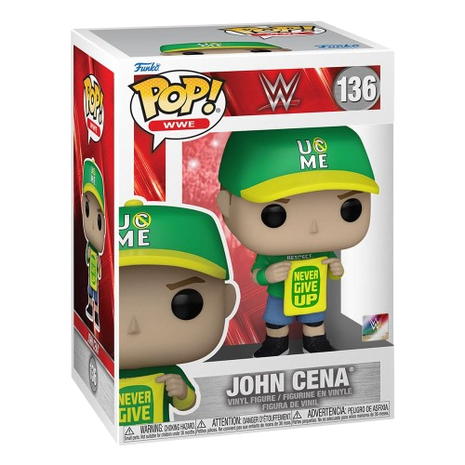 WWE - John Cena (Never Give Up) #136 Funko Pop!