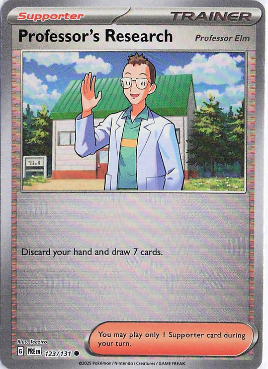Professor’s Research 123/131 (Pokeball)