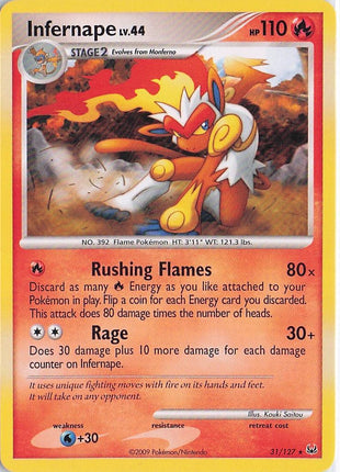 Infernape LV.44 31/127