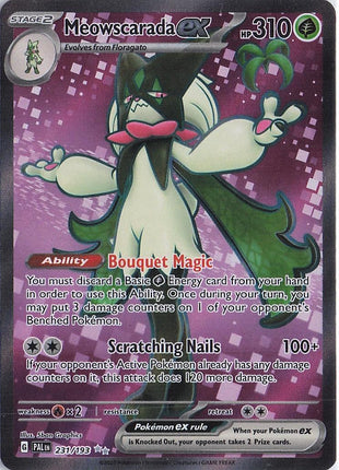 Meowscarada ex 231/193