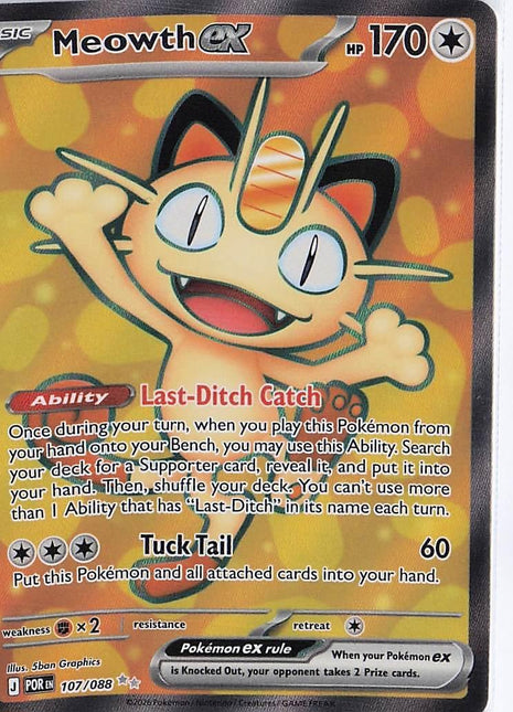 Meowth ex 107/088