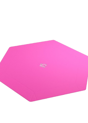 Gamegenic - Black/Pink Hexagonal Magnetic Dice Tray