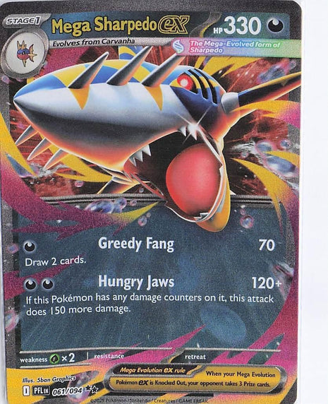 Mega Sharpedo ex 061/094