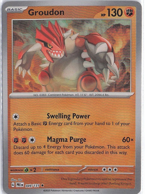 Groudon 049/131 (Pokeball)