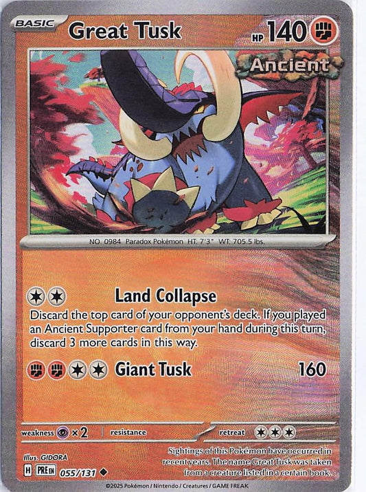 Great Tusk 055/132 (Pokeball)