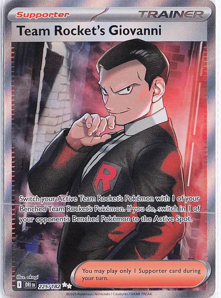 Team Rocket’s Giovanni 225/182