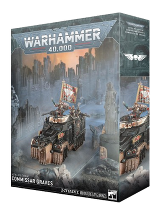 Warhammer 40K - Astra Militarum: Commissar Graves