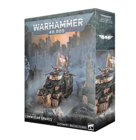 Warhammer 40K - Astra Militarum: Commissar Graves
