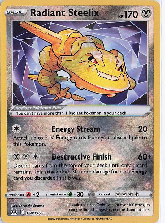 Radiant Steelix 124/196