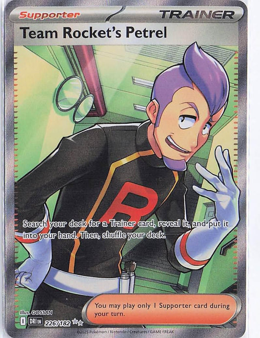 Team Rocket’s Petrel 226/182