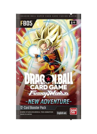 Dragon Ball Super Card Game - Fusion World New Adventure (FB05) Booster Pack