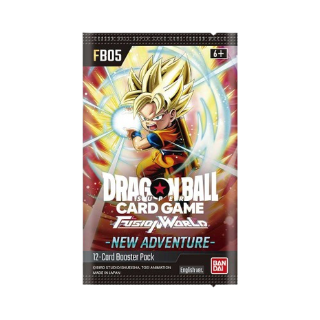 Dragon Ball Super Card Game - Fusion World New Adventure (FB05) Booster Pack