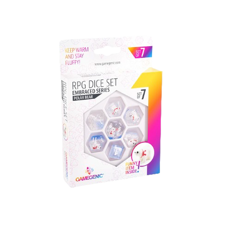 Gamegenic - Embraced Series: Polar Bear RPG Dice Set