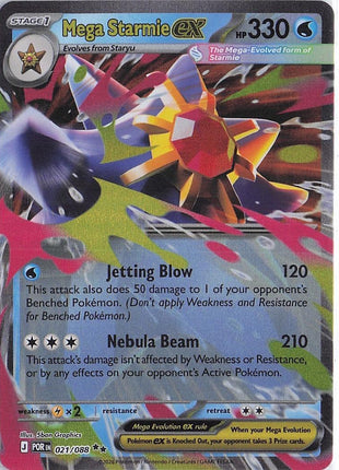 Mega Starmie ex 021/088