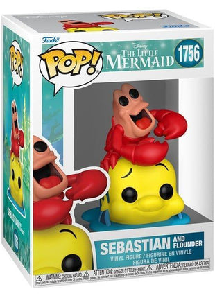 The Little Mermaid - Sebastian and Flounder #1756 Funko Pop!