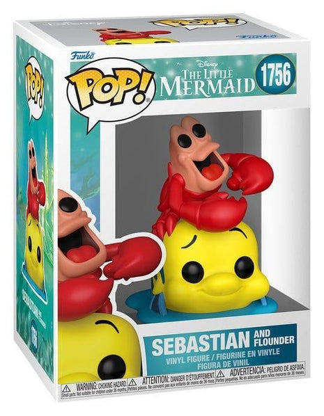 The Little Mermaid - Sebastian and Flounder #1756 Funko Pop!