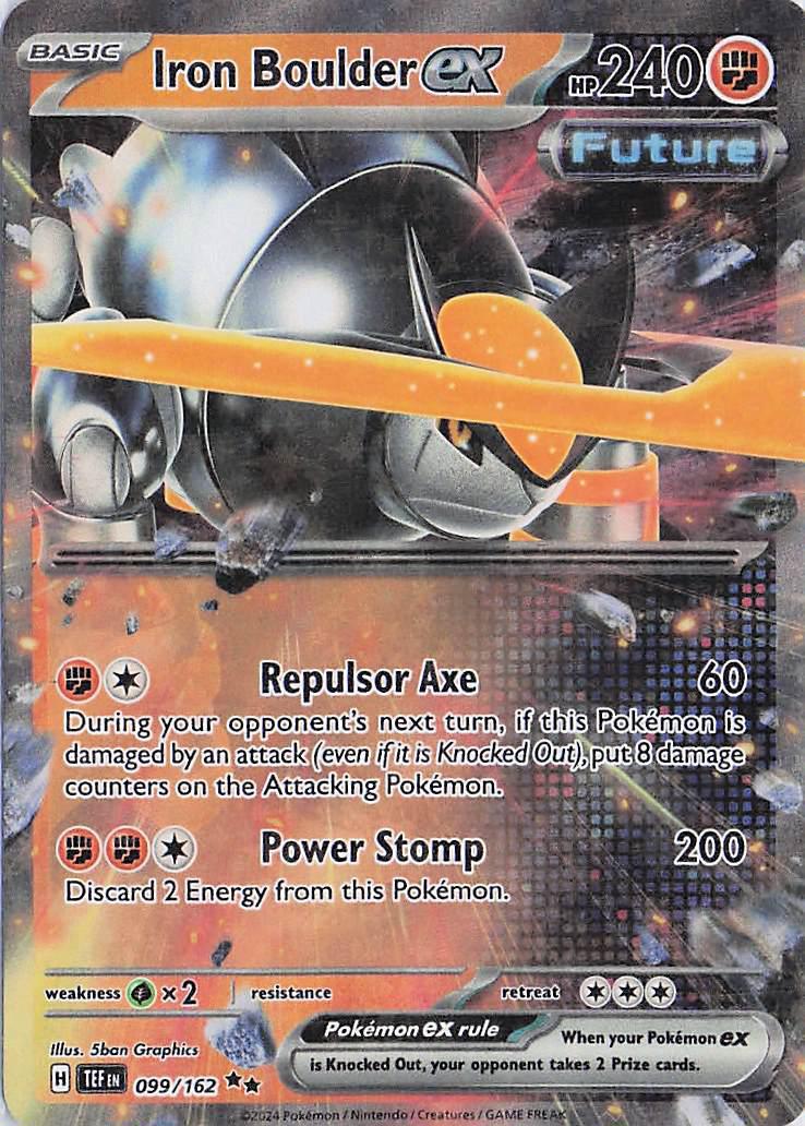 Iron Boulder ex 099/162