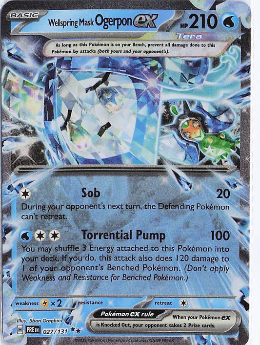 Wellspring Mask Ogerpon ex 027/131